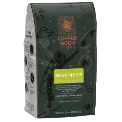 Copper Moon Whole Bean Coffee, Bean Me Up Blend, 2 Lb Bag