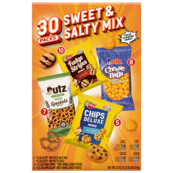 Keebler Sweet & Salty Variety Pack, 31 Oz, Pack Of 30 Snacks