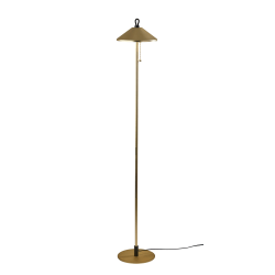Adesso Kaden LED Floor Lamp, 54"H, Brass