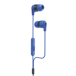 Skullcandy INK'D+ Earbud Headphones, Cobalt Blue, S2IMY-M686