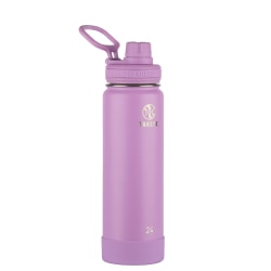 Takeya Actives Spout Reusable Water Bottle, 24 Oz, Lilac