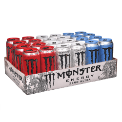 Monster Energy Ultra Variety Pack, 16 Oz, Pack Of 24 Cans