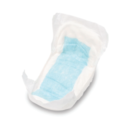 FitRight Active Male Guards, 6" x 11", White, 52 Guards Per Bag, Case Of 4 Bags