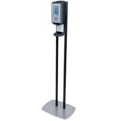 Purell® CS6 Touch-Free Dispenser Floor Stand, For Hand Sanitizer, Graphite, 7416-DS