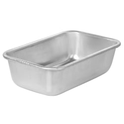 Oster Baker’s Glee Aluminum Rectangle Loaf Pan, 9" x 5-3/16", Silver