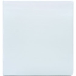 Business Source RounD-Ring View Binder, 1 1/2" Ring, 8 1/2" x 11", White