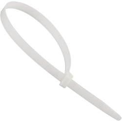 Partners Brand Jumbo Cable Ties, 15" x 0.35", Natural, Case Of 100