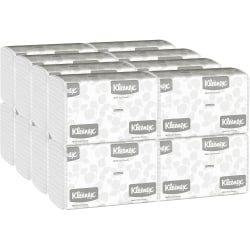 Kleenex® Multi-Fold 1-Ply Paper Towels, 150 Per Pack, Case Of 16 Packs