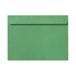 LUX Booklet 6" x 9" Envelopes, Peel & Press Closure, Holiday Green, Pack Of 50