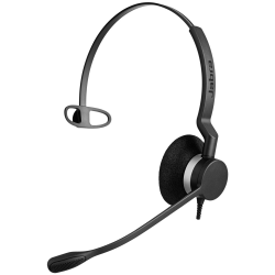 Jabra BIZ 2300 QD Headset - Mono - Quick Disconnect - Wired - Over-the-head - Monaural - Supra-aural - Noise Cancelling Microphone