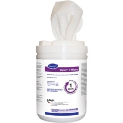 Diversey Oxivir 1 Wipes, 10" x 10", 60 Wipes Per Container, Pack Of 12 Containers