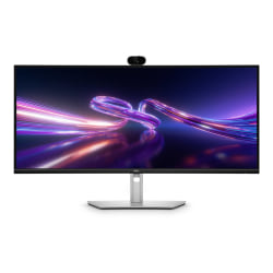 Dell Pro P P3426WEV 34" Class (34.1" Viewable) Webcam UW-QHD Curved Screen LCD Monitor, 21:9, Black