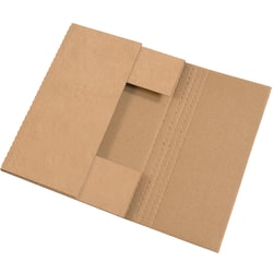 Office Depot® Brand Easy Fold Mailers, 18" x 12" x 2", Kraft, Pack Of 50