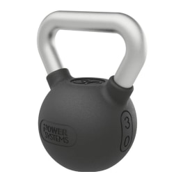 Power Systems Elite Series Kettlebell, 30 Lb, Black, Total Qty 1