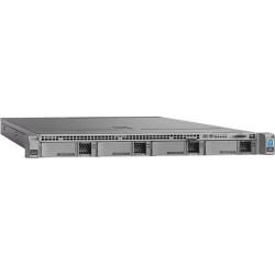 Cisco C220 M4 1U Rack Server - 2 x Intel Xeon E5-2620 v3 2.40 GHz - 16 GB RAM - 12Gb/s SAS, Serial ATA Controller - Intel C610 Chip - 2 Processor Support - Gigabit Ethernet - 2 x 770 W