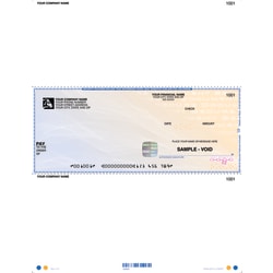 Custom Laser Multipurpose Voucher Checks, High-Security For Sage Peachtree®, 8 1/2" x 11", Box Of 250