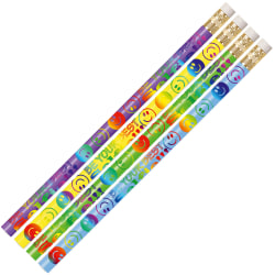 Musgrave Pencil Co. Inc. Motivational Pencils, No. 2 Lead, Be Your Best Selfie, 12 Pencils Per Pack, Set Of 12 Packs