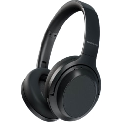 Treblab Z7 PRO - Hybrid Active Noise Canceling Headphones with Mic - 45H Playtime - Stereo - Mini-phone (3.5mm) - Wired/Wireless - Bluetooth - 32.8 ft - 20 Hz - 20 kHz - Over-the-ear - Binaural - Circumaural - Noise Canceling - Gray