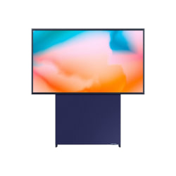 Samsung QN43LS05BAF - 43" Diagonal Class (42.5" viewable) - The Sero LS05B LED-backlit LCD TV - QLED - Smart TV - Tizen OS - 4K UHD (2160p) 3840 x 2160 - HDR - Quantum Dot - navy blue