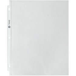 Business Source Economy Weight Sheet Protectors - 11"x9"x 2 mil Thickness - - 74448