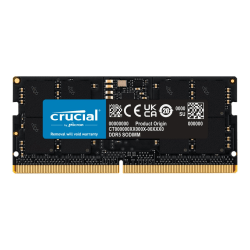 Crucial - DDR5 - module - 16 GB - SO-DIMM 262-pin - 5600 MT/s / PC5-44800 - CL46 - 1.1 V - non-ECC
