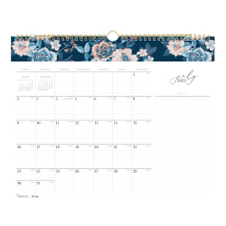 2023-2024 Blue Sky™ LNI Bella Monthly Academic Wall Calendar, 15" x 12", July 2023 to June 2024, 142863