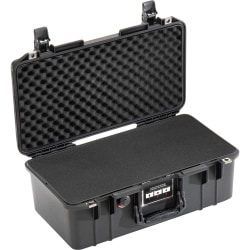 Pelican 1506WF Air Case, 20-1/8"H x 12-1/16"W x 8-9/16"D, Black