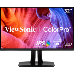 ViewSonic® VP3256-4K 32" ColorPro 4K UHD IPS Monitor