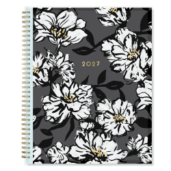 2027 Blue Sky Baccara Dark Weekly/Monthly Planning Calendar, 8.5x11, 0%, CYO, Jan-Dec, RY27