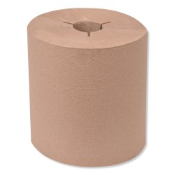 Tork® Universal Hand Towel Roll, Notched, 1-Ply, 8" x 1,000 ft, Natural, 6 Rolls/Carton