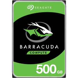 Seagate BarraCuda ST500DM009 500 GB Hard Drive - 3.5" Internal - SATA (SATA/600) - 7200rpm - 2 Year Warranty