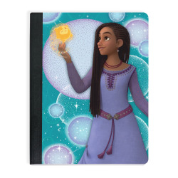 Innovative Designs Licensed Composition Notebook, 7-1/2" x 9-3/4", Single Subject, Wide Ruled, 100 Sheets, Disney Wish