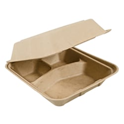 Eco-Products Container, Hng, Hd, 8", 3-Cm, 100Ct, Ecohd8Hw3