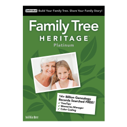 Individual Software Family Tree Heritage Platinum 15, Disc