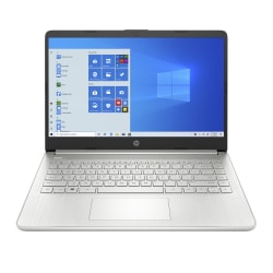 HP 14-fq0025od Laptop, 14" Screen, AMD Ryzen 5, 8GB Memory, 256GB Solid State Drive, Windows® 10, 1F4S5UA#ABA