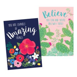 Barker Creek Petals & Prickles Poster Duet Set, 13-3/8" x 19", Multicolor, Preschool - College