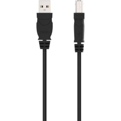 Belkin Hi-Speed USB 2.0 Cable - Type A Male USB - Type B Male USB - 6ft