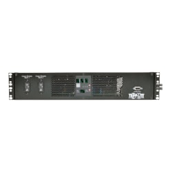Tripp Lite PDU Metered 7.4kW 230V ATS 16 C13 2 C19 2 IEC309 Cords 32A 2URM - IEC 60309 32A BLUE (2P+E) - 16 x IEC 60320 C13, 2 x IEC 60320 C19 - 200 V AC, 208 V AC, 220 V AC, 230 V AC, 240 V AC - 7.70 kVA - 2U - Rack-mountable