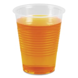 Boardwalk® Plastic Cold Cups, 10 Oz, Clear, Sleeve Of 100 Cups, Carton Of 10 Sleeves