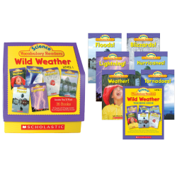 Scholastic Science Vocabulary Wild Weather Readers