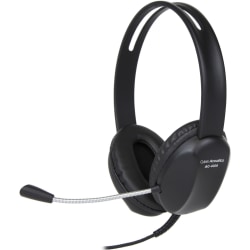 Cyber Acoustics AC-4006 USB Stereo Headset - Stereo - USB - Wired - 20 Hz to 20 kHz - Over-the-head - AC4006