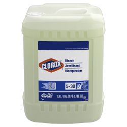 CloroxPro Bleach Laundry Additive, Closed Loop, 5 Gallons