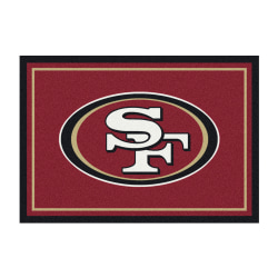 Imperial NFL Spirit Rug, 4' x 6', San Francisco 49ers