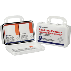First Aid Only® Bloodborne Pathogen/Personal Protection Kit, 28-Piece