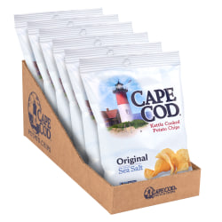 Cape Cod Original Potato Chips, 2.0 Oz, Case Of 6 Bags