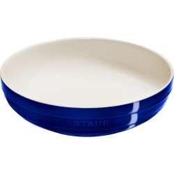Staub Ceramic Serving Bowl, 11-1/2", Dark Blue