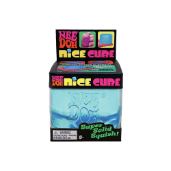 Schylling Inc. NeeDoh Nice Cube, Assorted Colors, 2-1/4", Total Qty 1