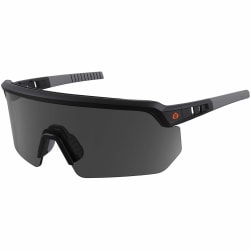 Ergodyne Safety Glasses, BK, Smoke