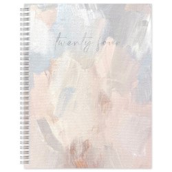 2024 Office Depot® Brand Weekly/Monthly Planner, 8-1/2" x 11", Painterly, January To December 2024