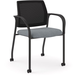 HON® Ignition Multi-Purpose Stacking Guest Chair, Basalt/Black